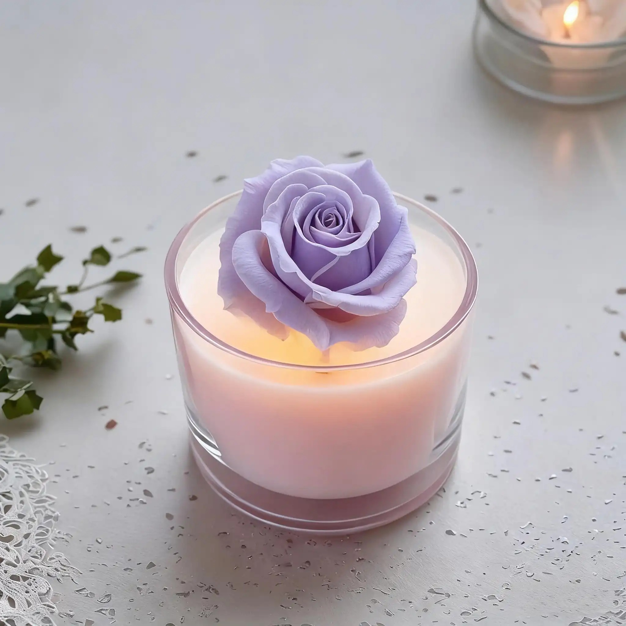 قالب شمع سيليكون على شكل وردة  - مراجعة Soap Making Gifts وسعره