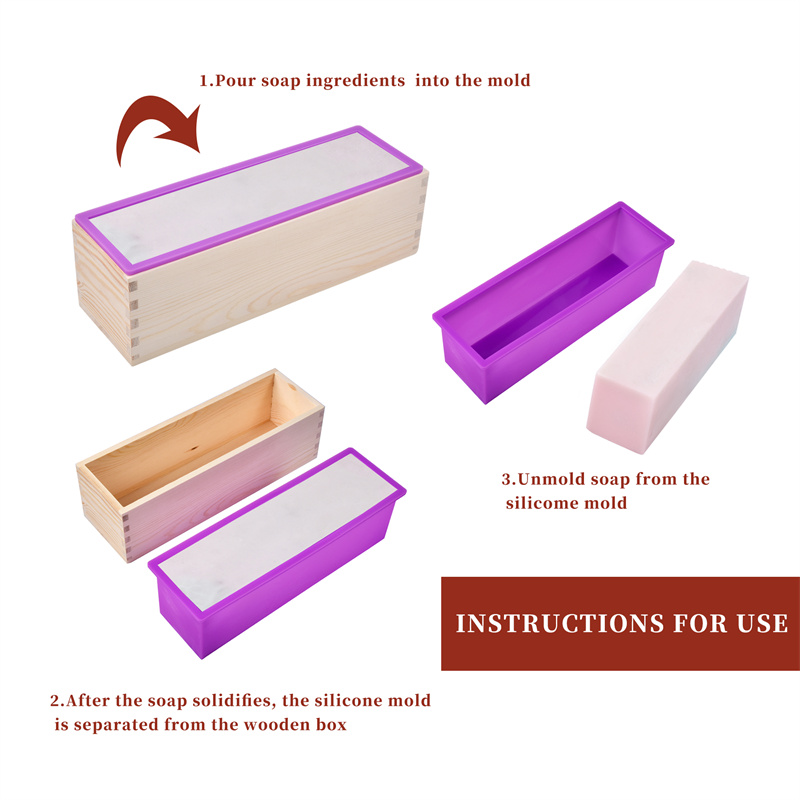 قالب صابون سيليكون مستطيل الشك - مراجعة Soap Making Kit For Beginners وسعره
