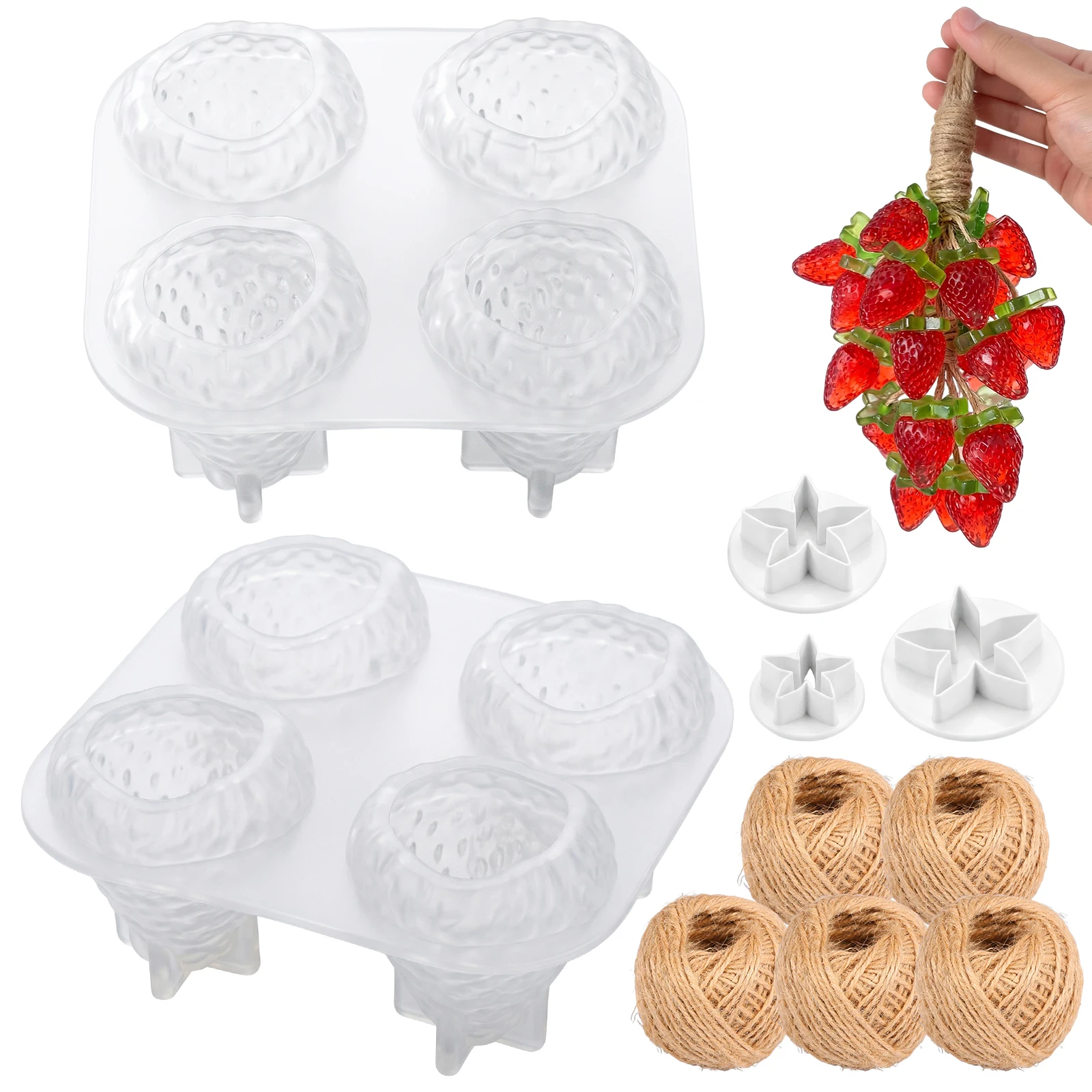 قطعتان من قوالب صنع الصابون عل - مراجعة Soap Making Diy Kit وسعره