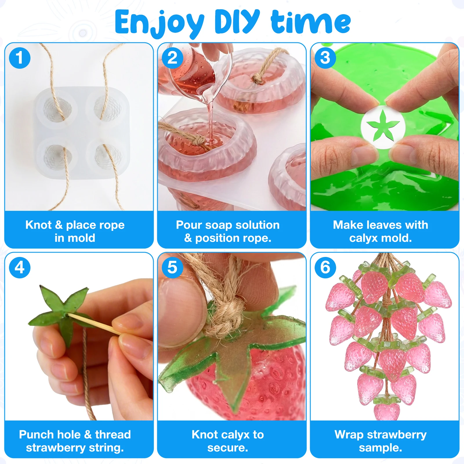 قطعتان من قوالب صنع الصابون عل - مراجعة Soap Making Diy Kit وسعره